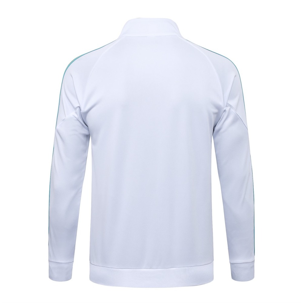 2026 Marseilles White Jacket Training Suit Set