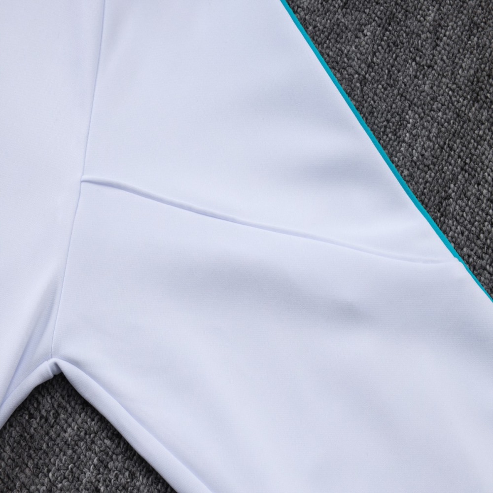 2026 Marseilles White Jacket Training Suit Set