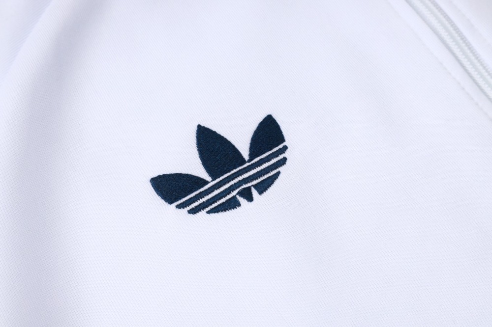 2026 Real Madrid White Jacket Training Suit Set