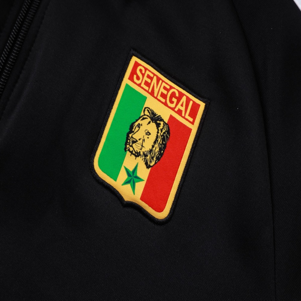 2026 Senegal Black Jacket Training Suit Set
