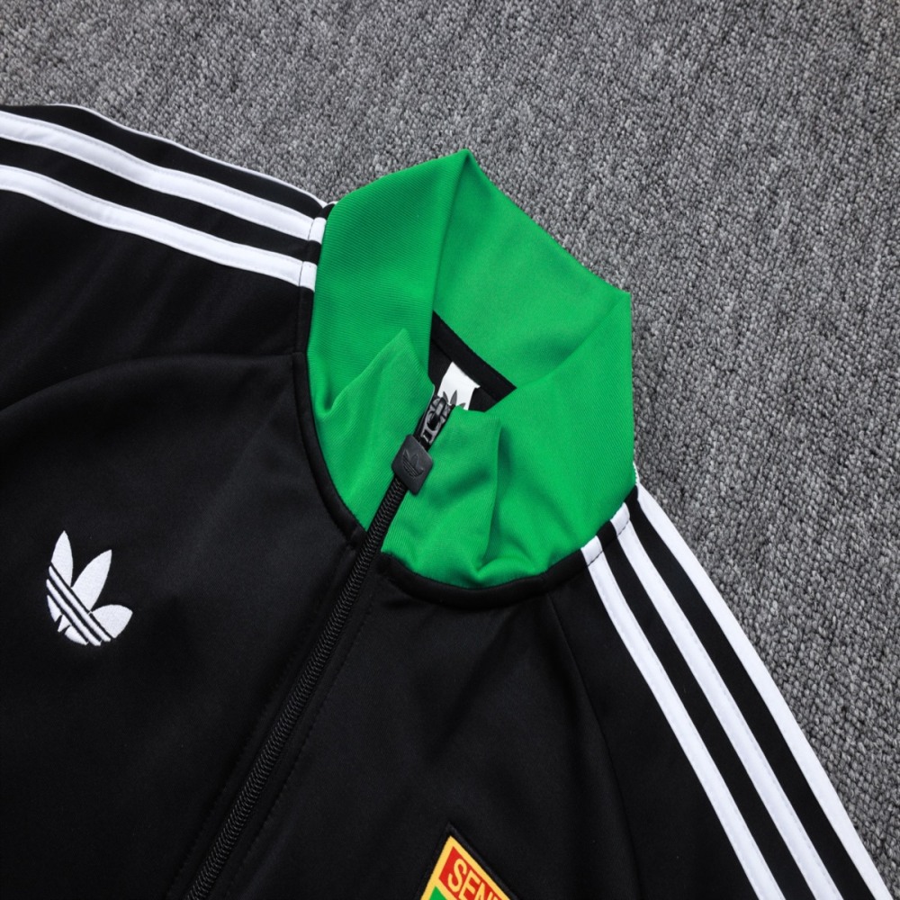 2026 Senegal Black Jacket Training Suit Set