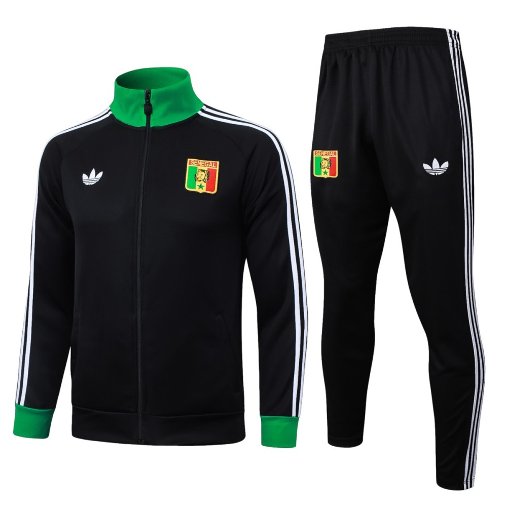 2026 Senegalese Black Jacket Training Suit Set