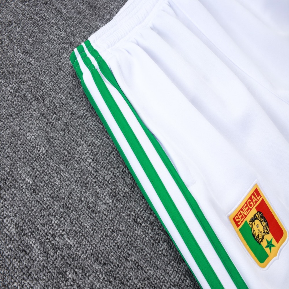 2026 Senegalese White Jacket Training Suit Set