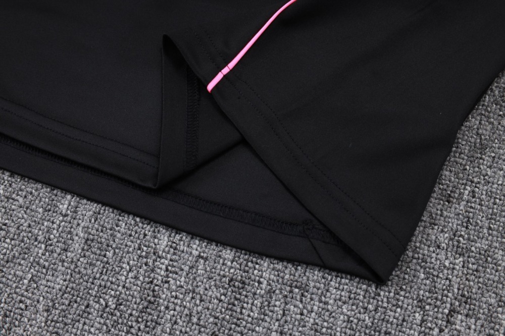 202526 Arsenal Black Long-sleeved half-pull training kit Football team kit