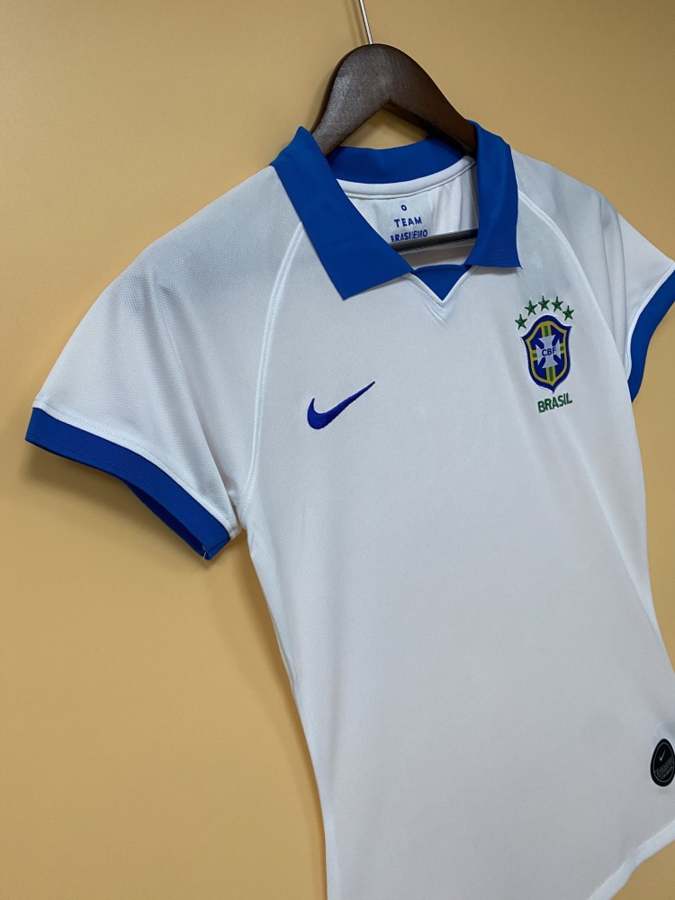 Retro 2019/20 Brazil White Women Jersey