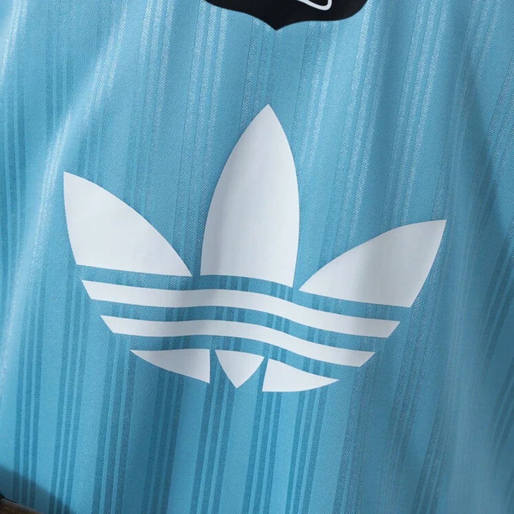 Retro Liverpool 1995 Sky Blue Jersey Fan Version