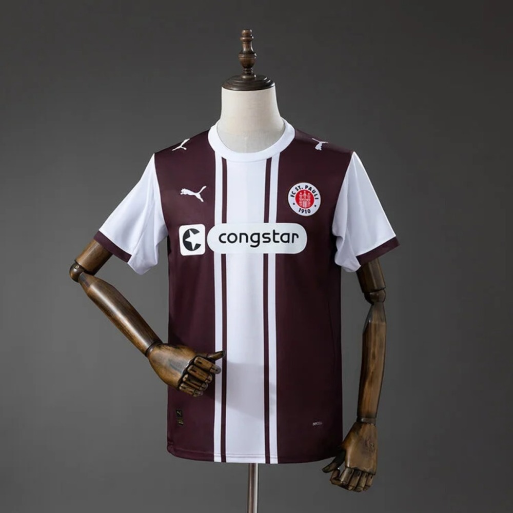 2026/27 FC St. Pauli Home Jersey Fan Version