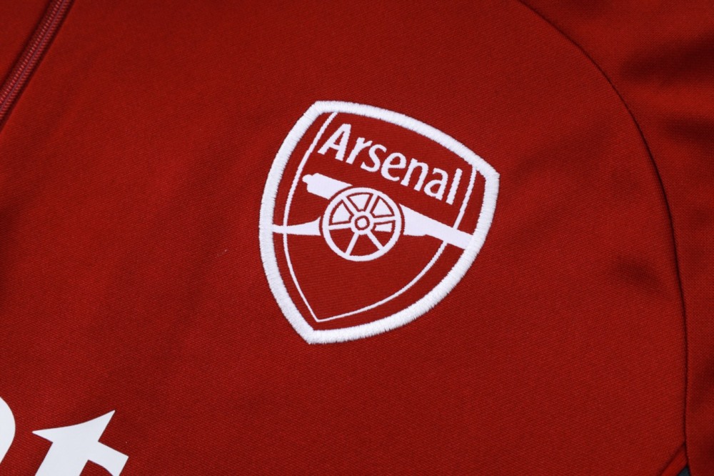 202526 Arsenal Red Long-sleeved half-pull training kit Football team kit