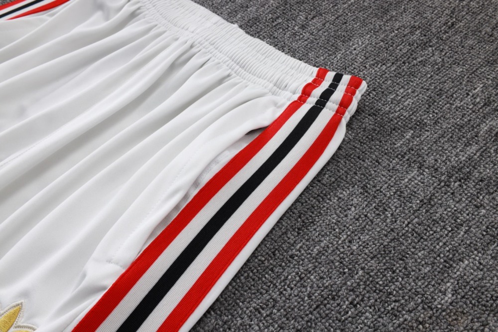 202526 Flamengo Light gray Long-sleeved half-pull training kit Football team kit
