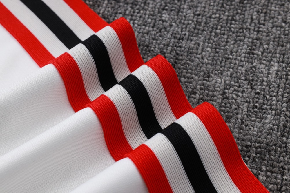 202526 Flamengo Light gray Long-sleeved half-pull training kit Football team kit