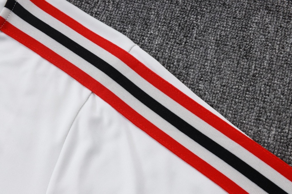 202526 Flamengo Light gray Long-sleeved half-pull training kit Football team kit