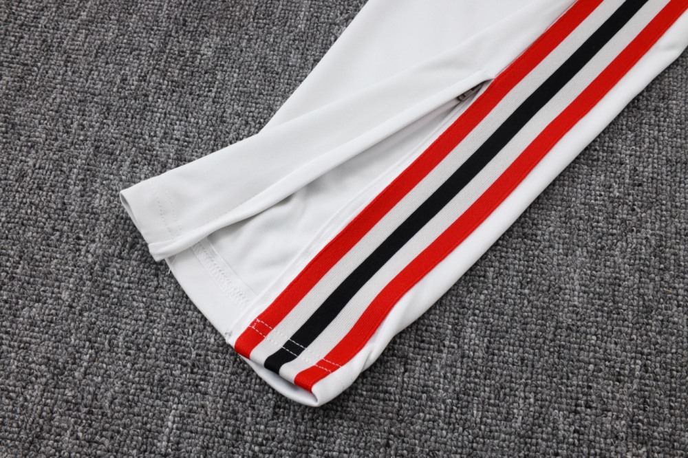 202526 Flamengo Light gray Long-sleeved half-pull training kit Football team kit