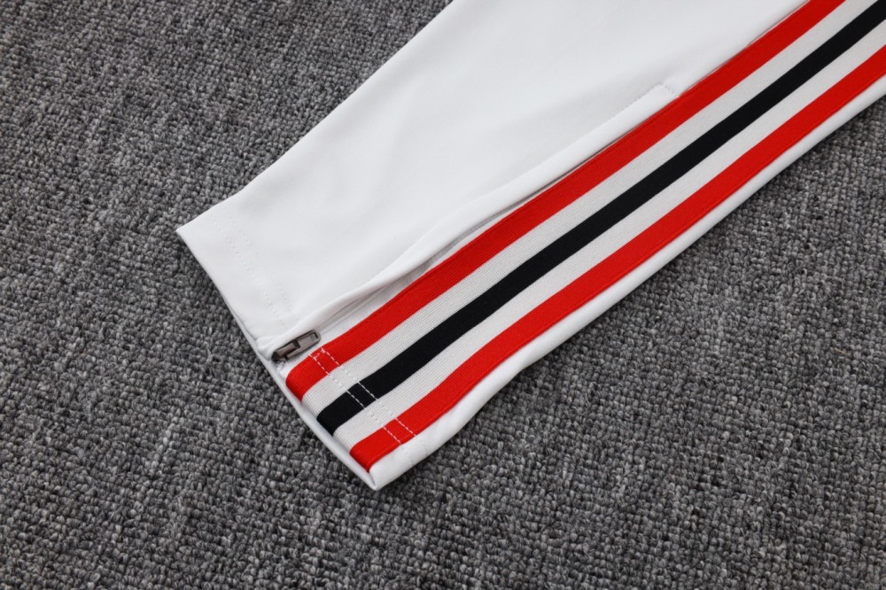 202526 Flamengo Light gray Long-sleeved half-pull training kit Football team kit