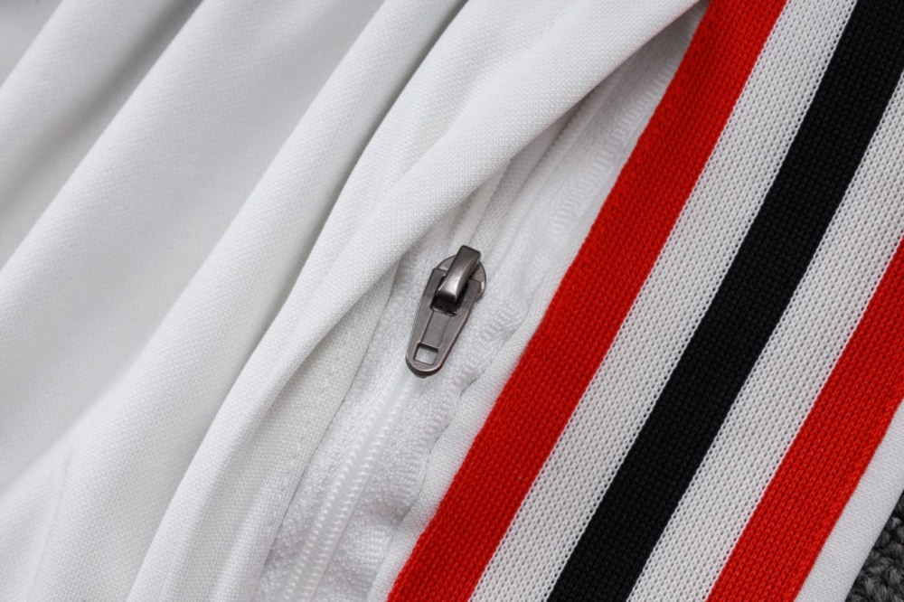 202526 Flamengo Light gray Long-sleeved half-pull training kit Football team kit
