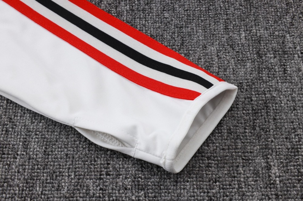 202526 Flamengo Light gray Long-sleeved half-pull training kit Football team kit