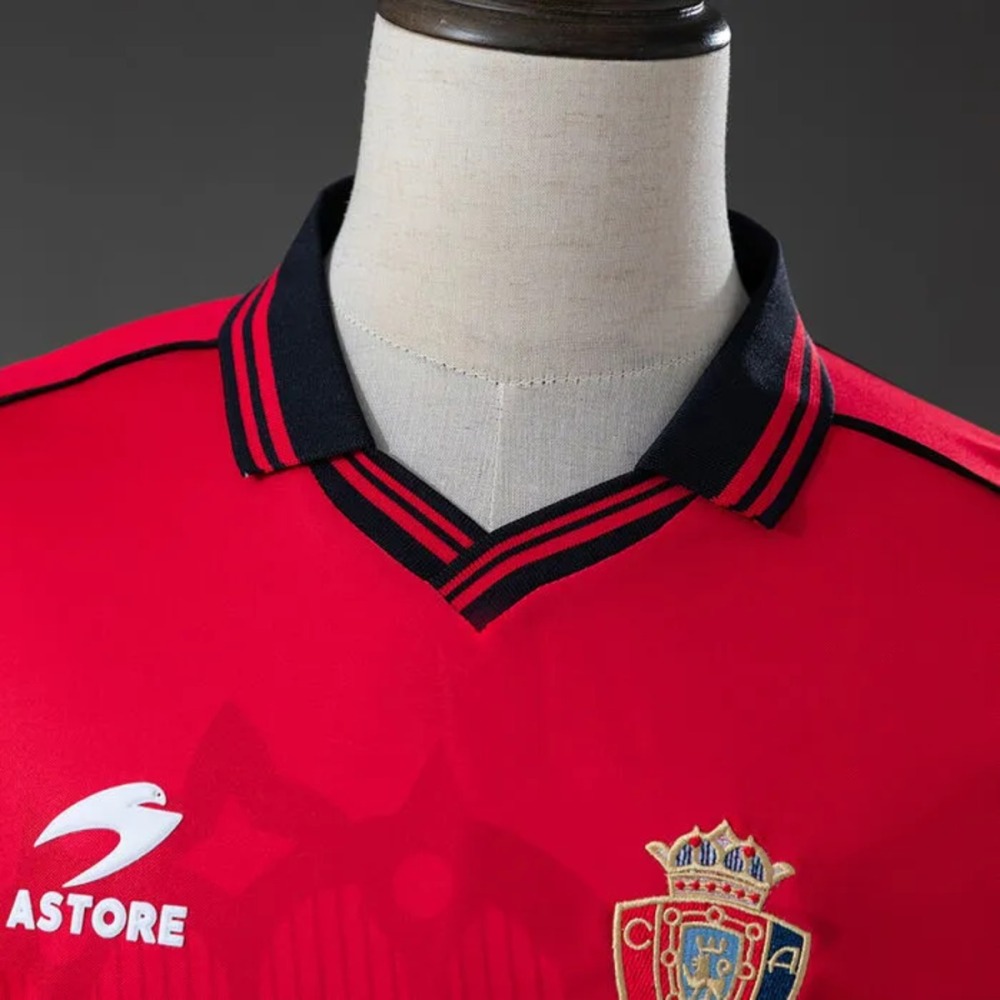 Retro Osasuna 1998/2000 Home Jersey Fan Version