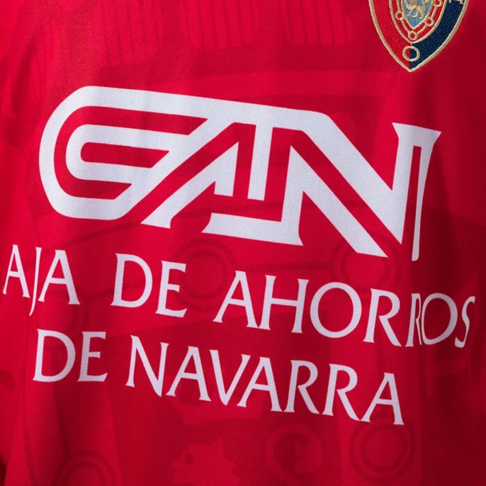 Retro Osasuna 1998/2000 Home Jersey Fan Version