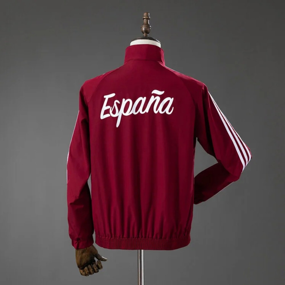 2026 Spain Red Windbreaker