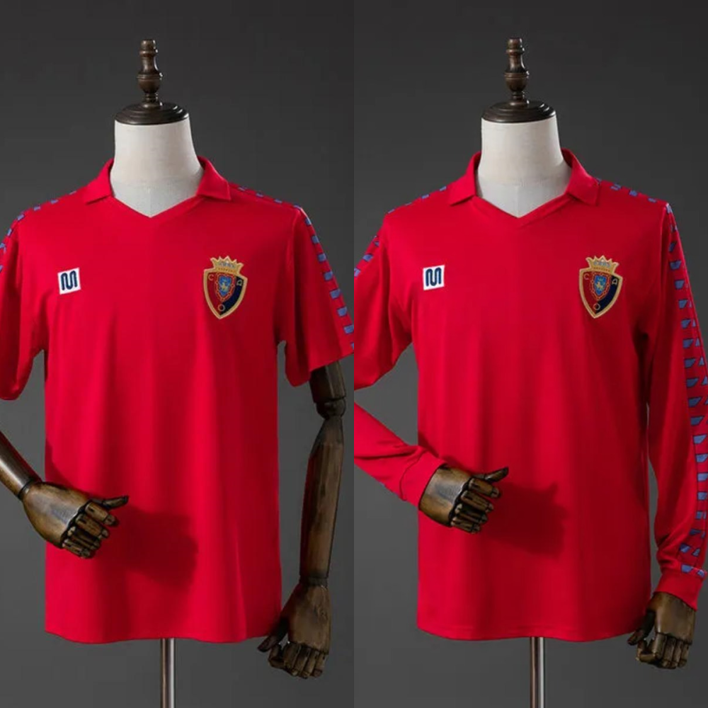 Retro Osasuna 1983 Home Jersey Fan Version