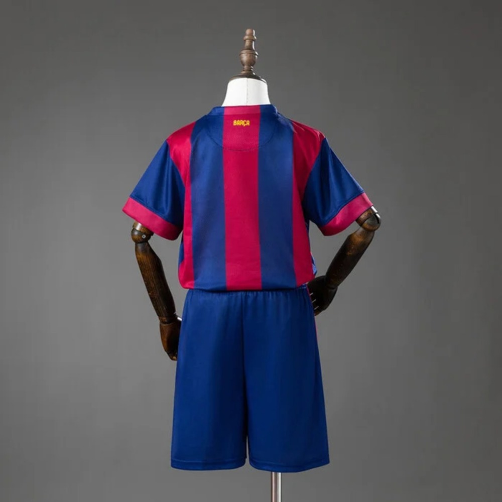 Retro Barcelona 14/15 kids home jersey Kid Kits Size 16-28