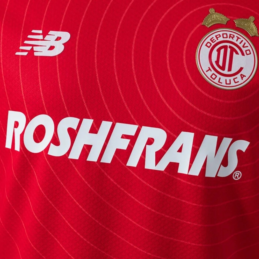 2026/27 Toluca Home Red Jersey Player Version
