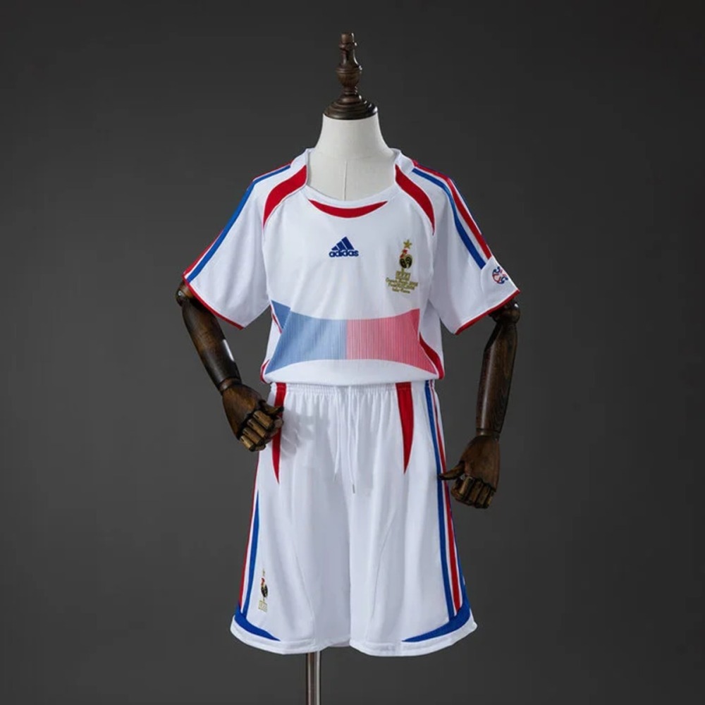 Retro France 2006 Away Kid Kits