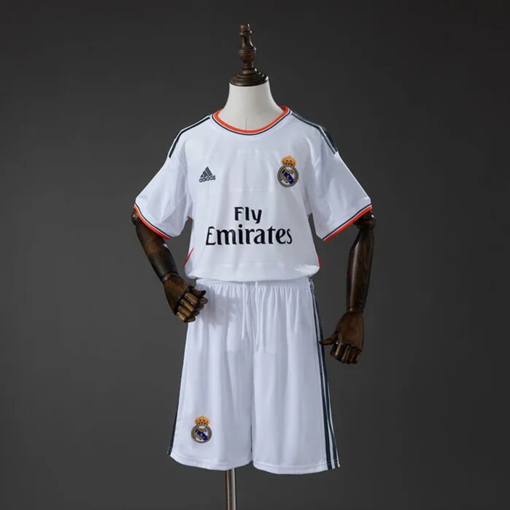 Retro Real Madrid 2013/14 Home Kid Kits