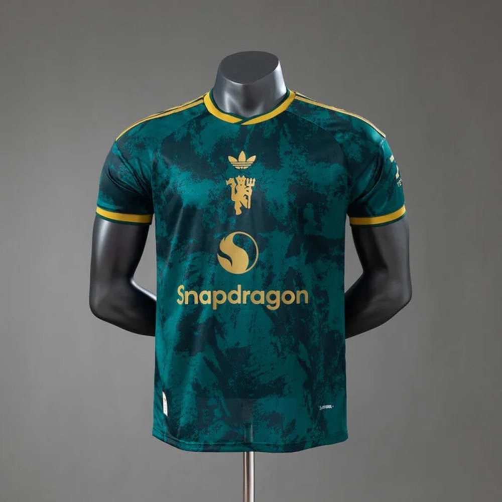 2026 Manchester United Green Jersey Player Version
