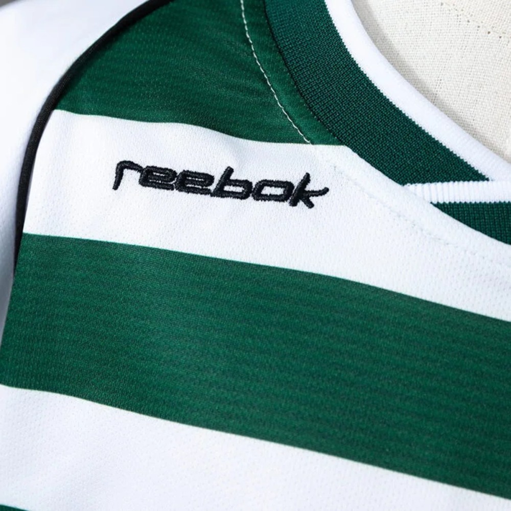 Retro Sporting Lisbon 2001/03 Home Kid Kits Long Sleeve