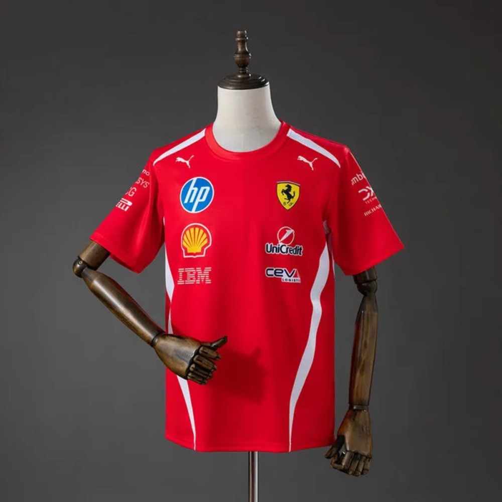 F1 Racing Scuderia Ferrari 2026 Red Jersey