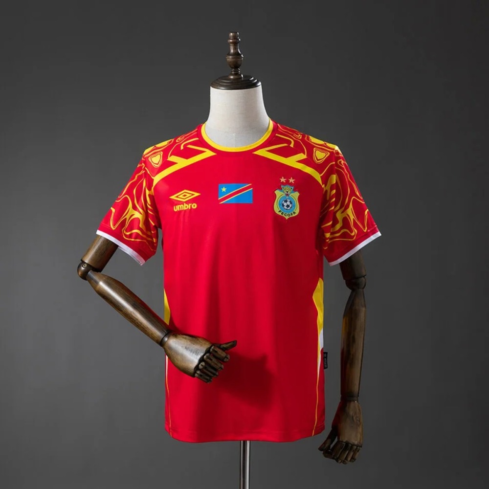 2026 Congo Red Jersey Fan Version