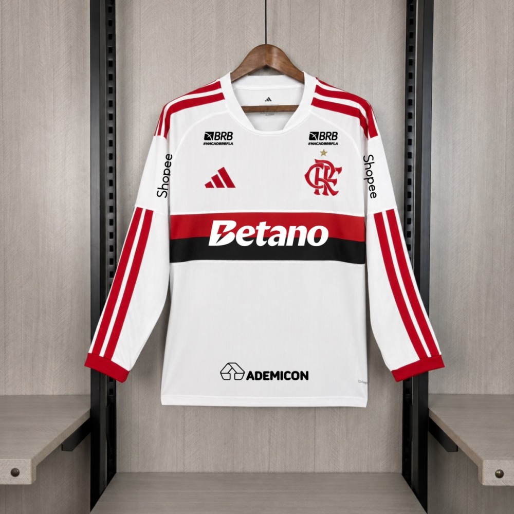 2026/27 Flamengo Away Jersey Long Sleeve Fan Version