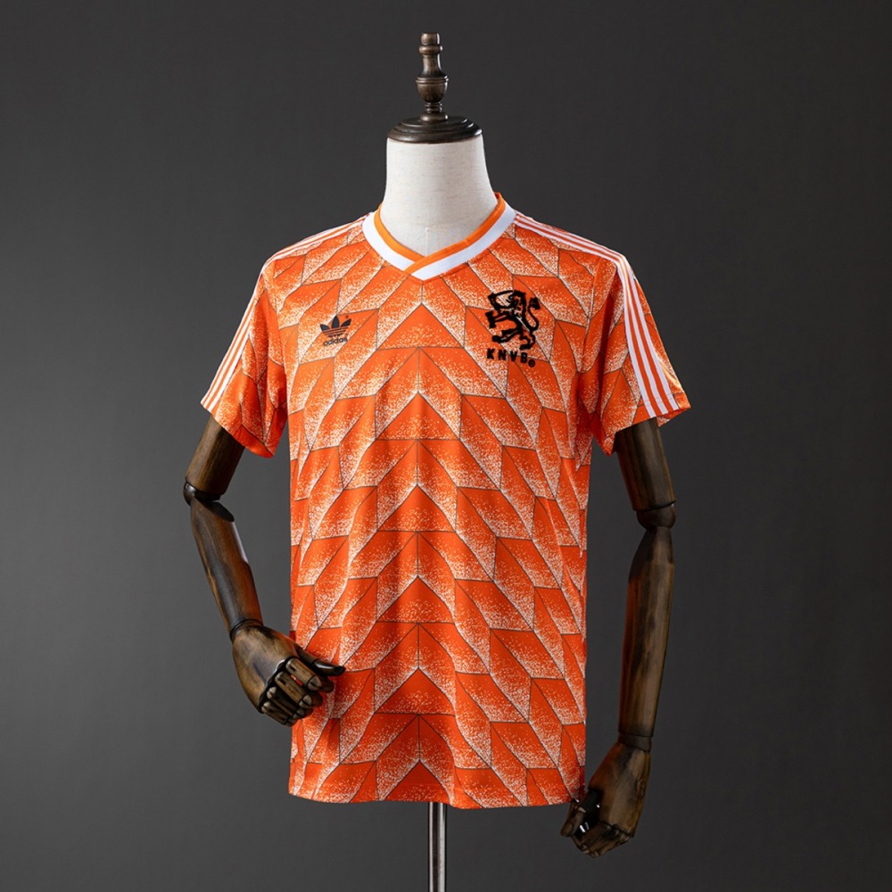 Retro Netherlands 1988 Home Jersey Fan Version