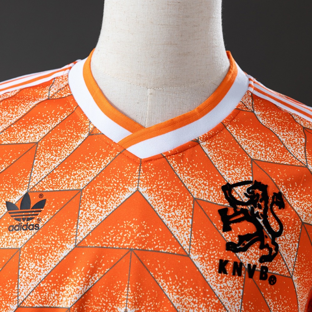 Retro Netherlands 1988 Home Jersey Fan Version