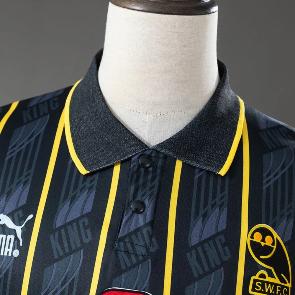 Retro Sheffield Wednesday F.C. 1993 Away jersey Fan Version