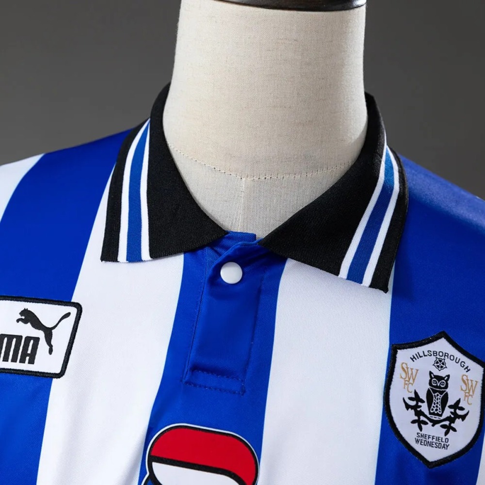 Retro Sheffield Wednesday F.C. 1998 Home jersey Fan Version