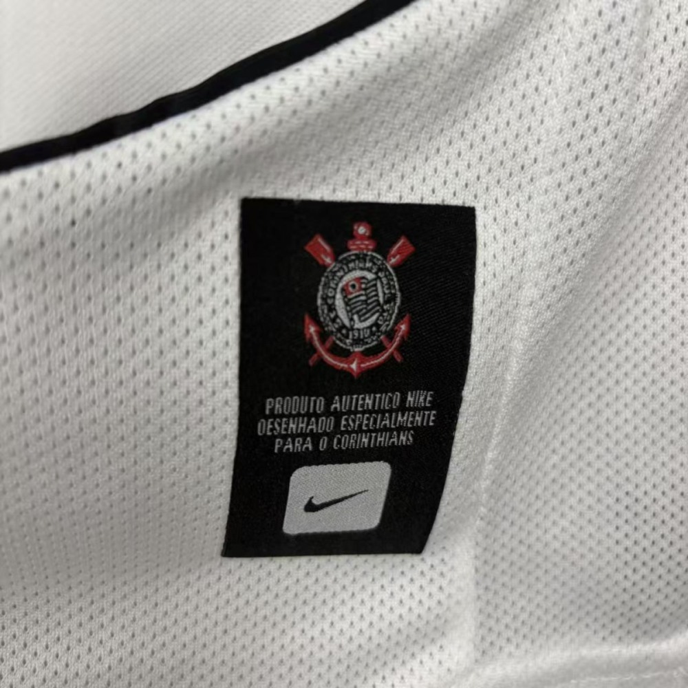 Retro 2005/06 Corinthians White Jersey Fan Version
