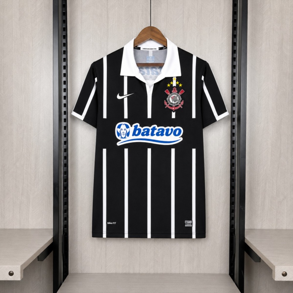 Retro 2009/10 Corinthians Away Jersey Fan Version