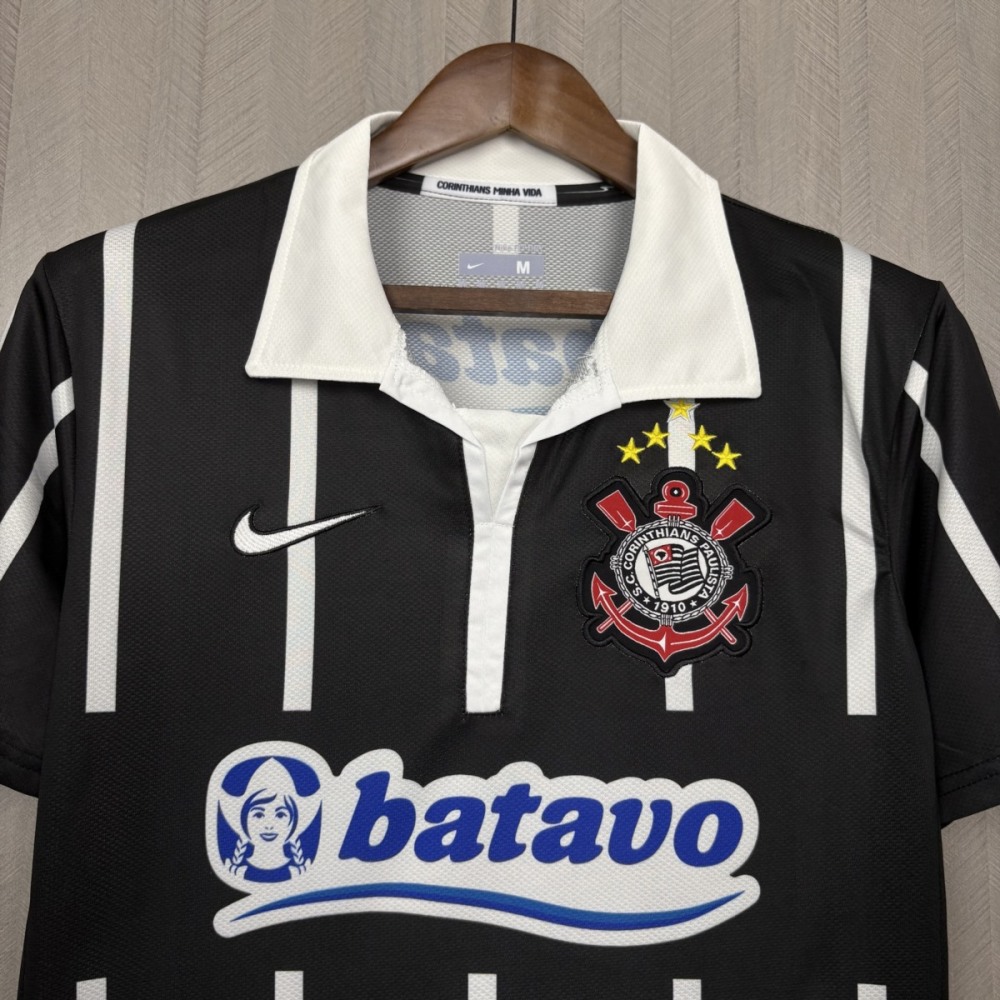 Retro 2009/10 Corinthians Away Jersey Fan Version