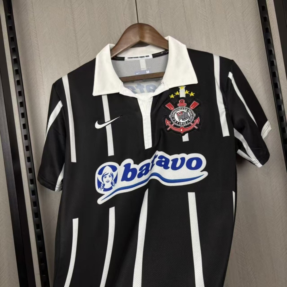 Retro 2009/10 Corinthians Away Jersey Fan Version