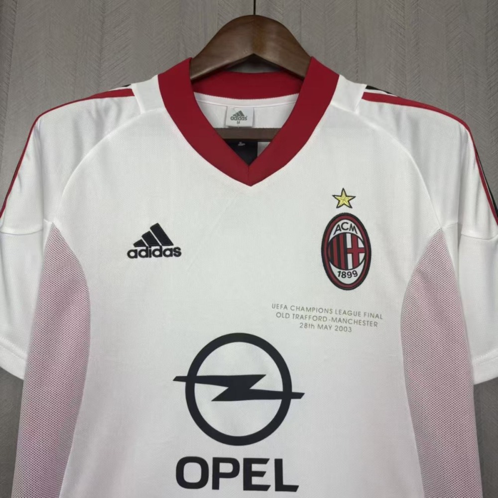 Retro AC Milan 2002/03 Away jersey Fan Version