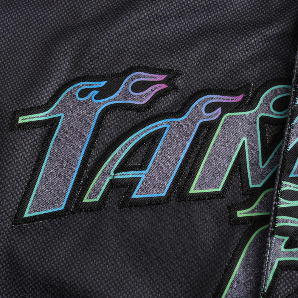 MLB Tampa Bay Devil Rays Black Jersey