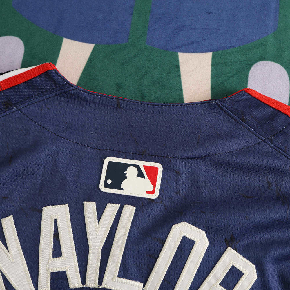 MLB Cleveland Guardians Navy Blue Jesrey