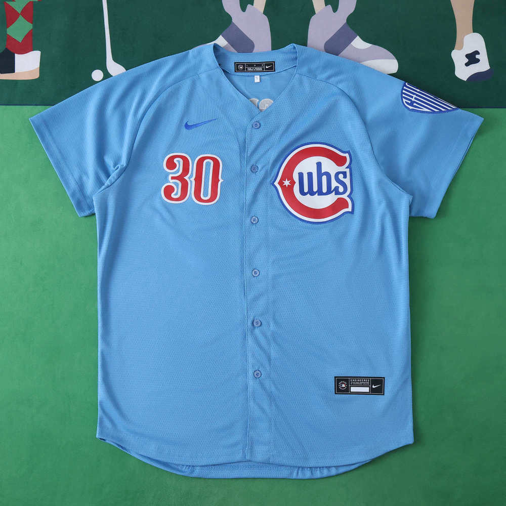 MLB MLB Chicago Cubs Blue Jesrey