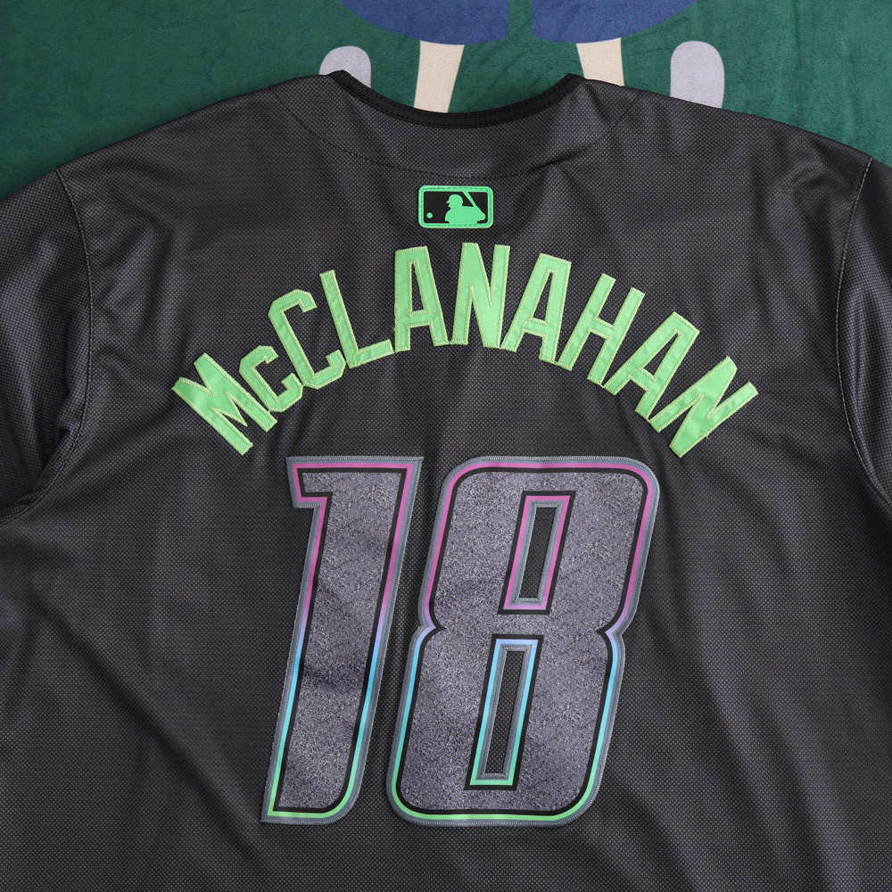 MLB Tampa Bay Devil Rays Black Jesrey