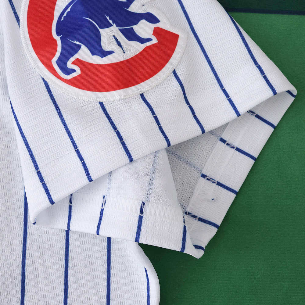 MLB 2025 Chicago Cubs Stripes Jesrey CROW-ARMSTRONG #4