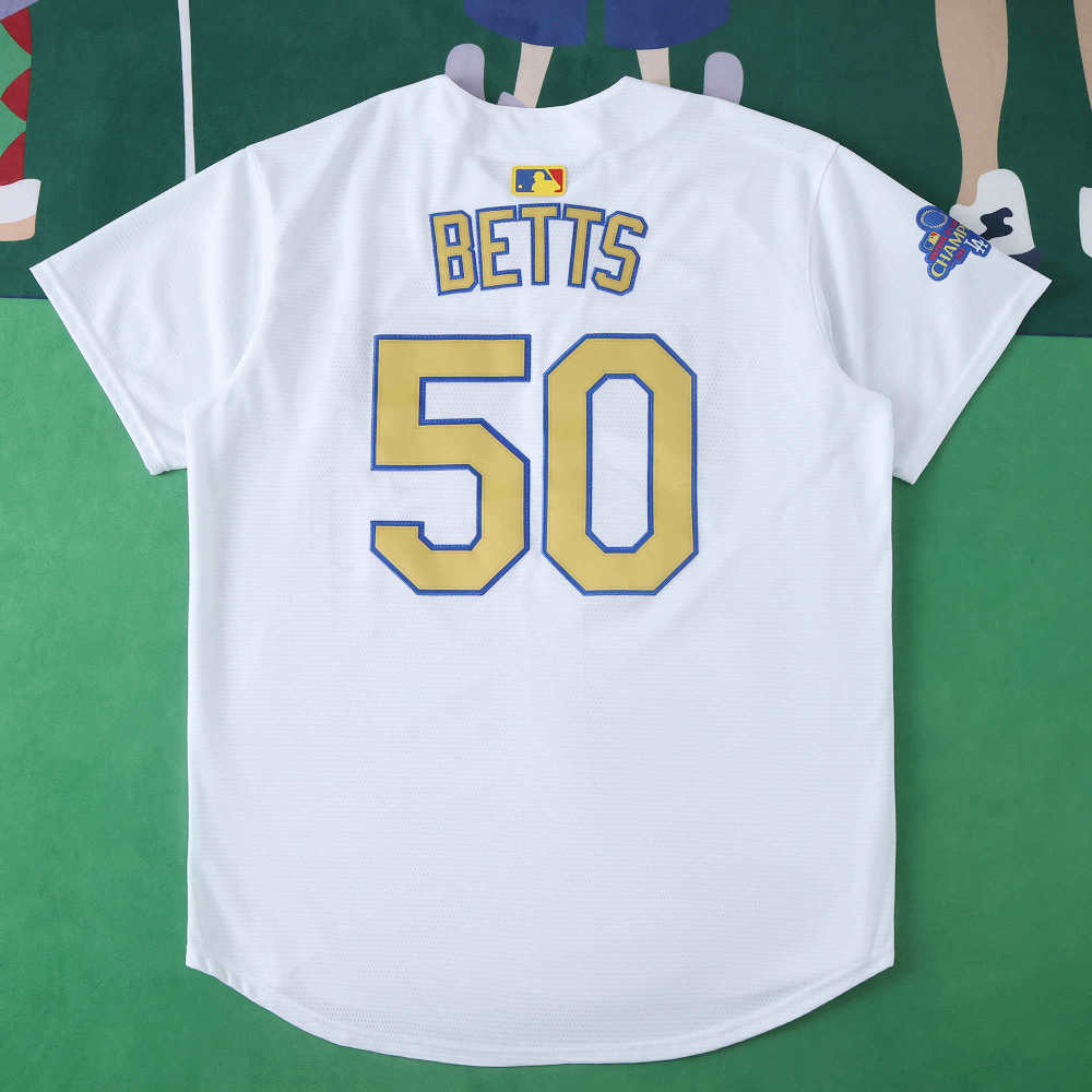 MLB 2025 LosAngeles Dodgers White Jesrey