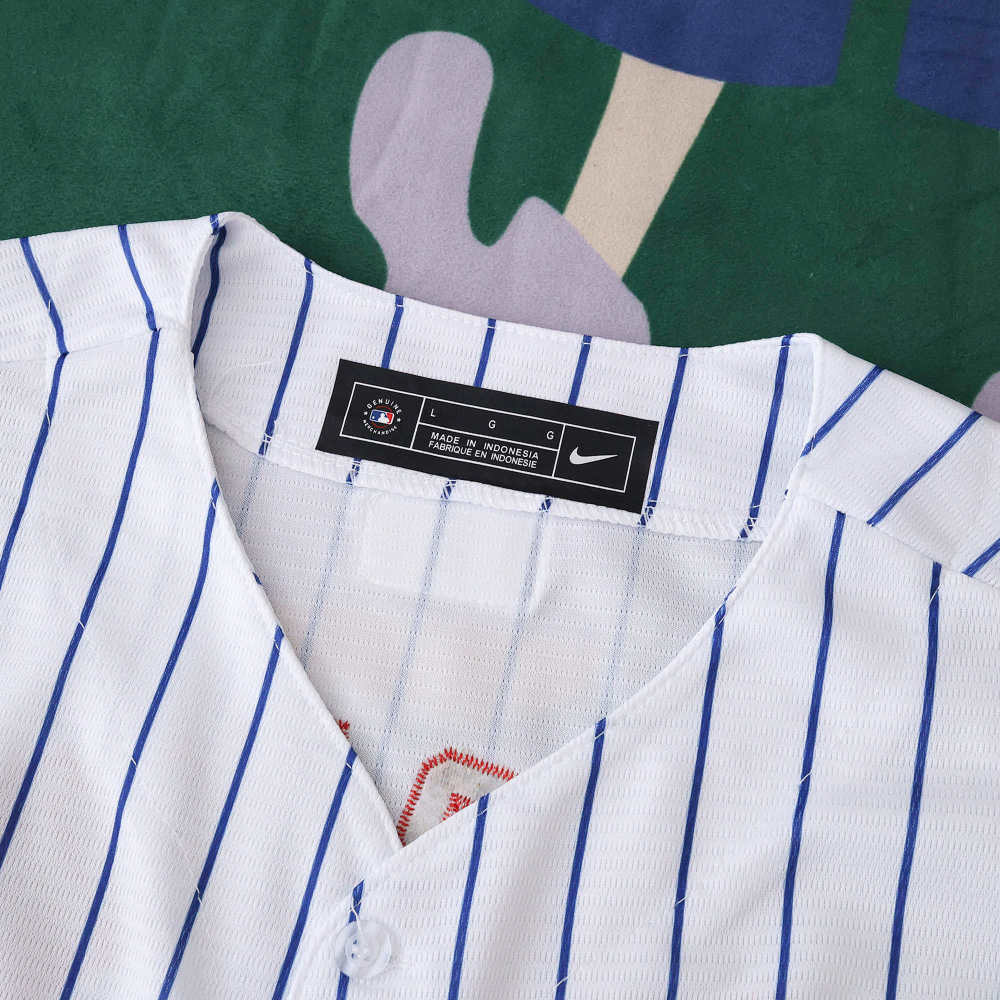 MLB 2025 Chicago Cubs Stripes Jesrey CROW-ARMSTRONG #4