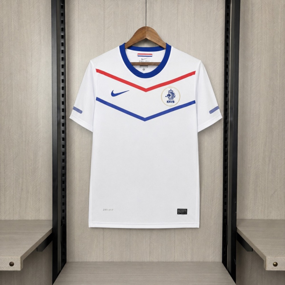 Retro Netherlands 2010 Away Jersey Fan Version
