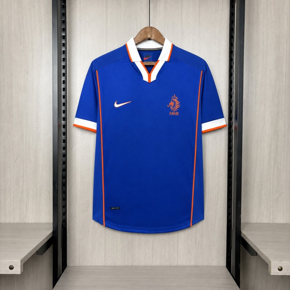 Retro Netherlands 1998 Away Jersey Fan Version